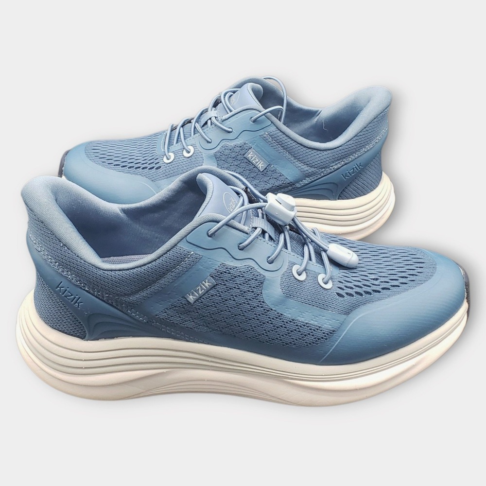 Kizik Womens London Coronet Blue Walking Sneakers Sz 8.5 WLONBL05